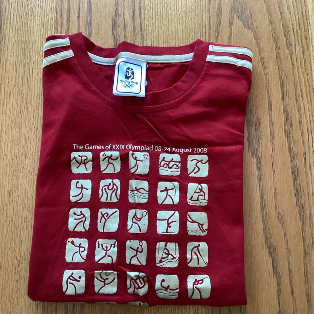 Beijing 2008 Red Olympic T-Shirt